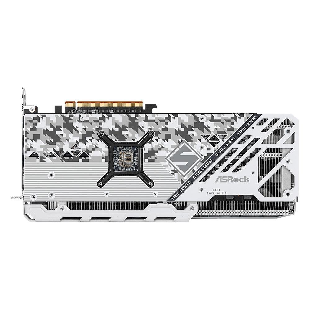 RX 7800 XT Steel Legend 12G OC | KaBuM!