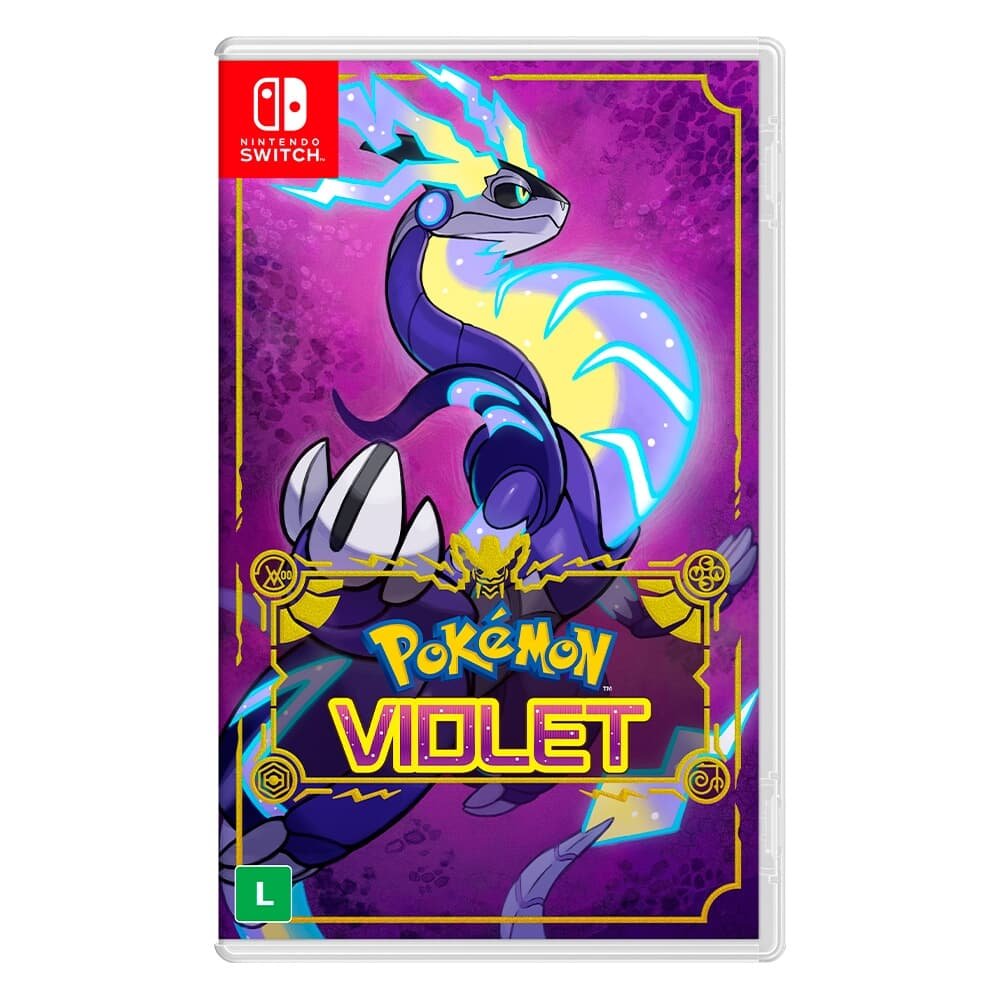 Jogo Pokemon Violet, Nintendo Switch - HBCPALZYA Jogo Pokemon Violet, Nintendo Switch - HBCPALZYA
