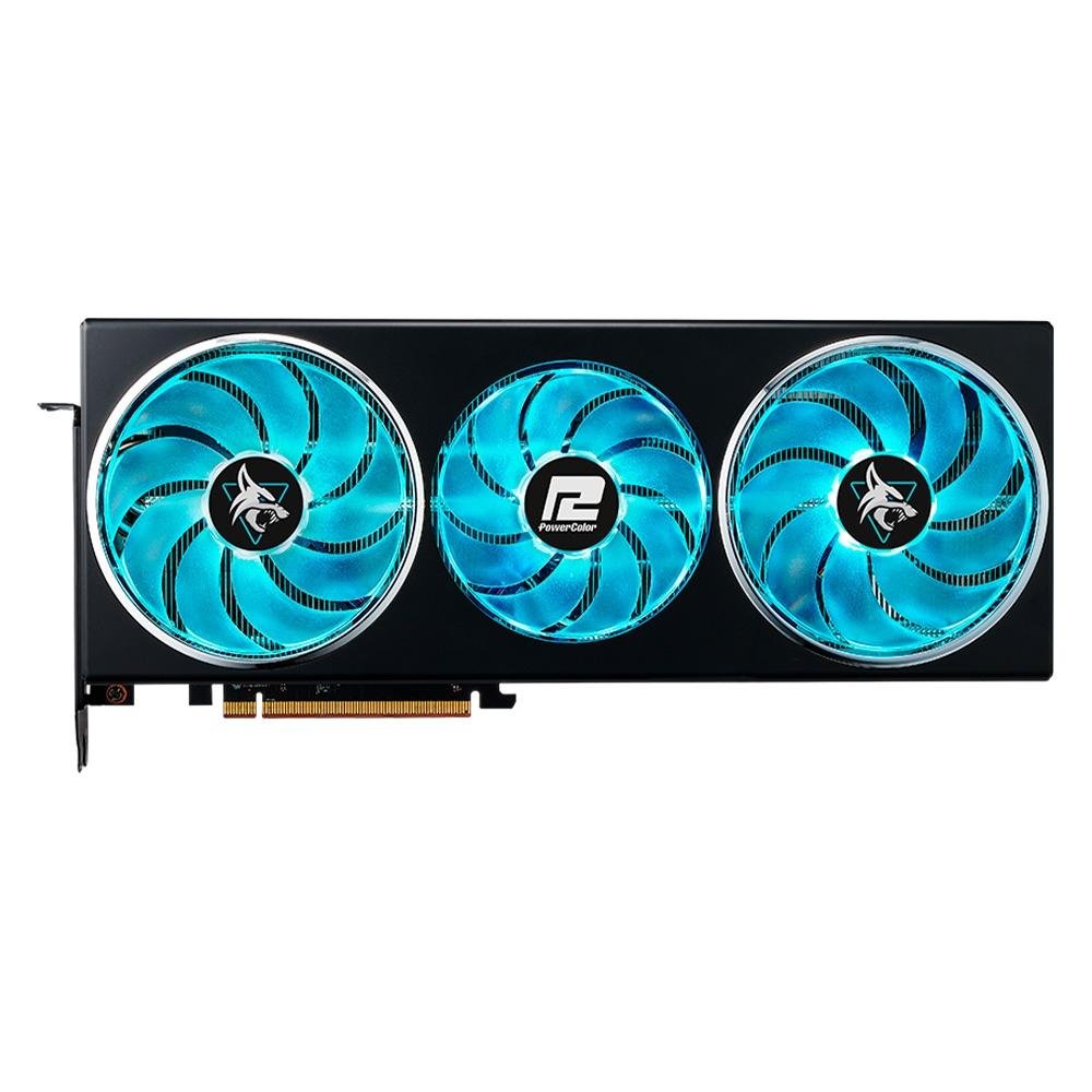 Placa de Vídeo RX 7700 XT Hellhound | KaBuM!