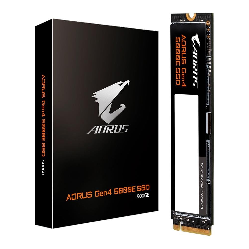 SSD Gigabyte AORUS Gen4 5000E 500GB | KaBuM!