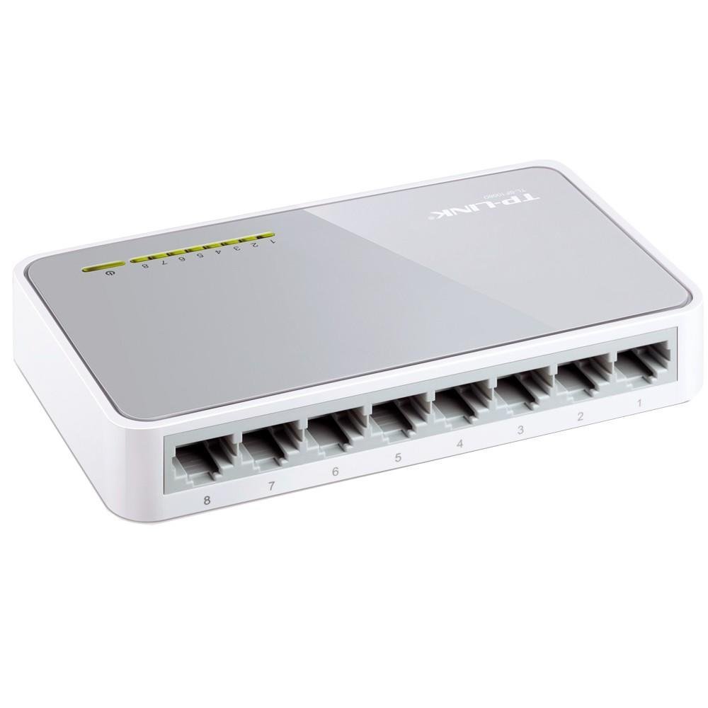 Switch 08 Portas 10/100 Mbps, TP-LINK LS1008 - Imagem 3