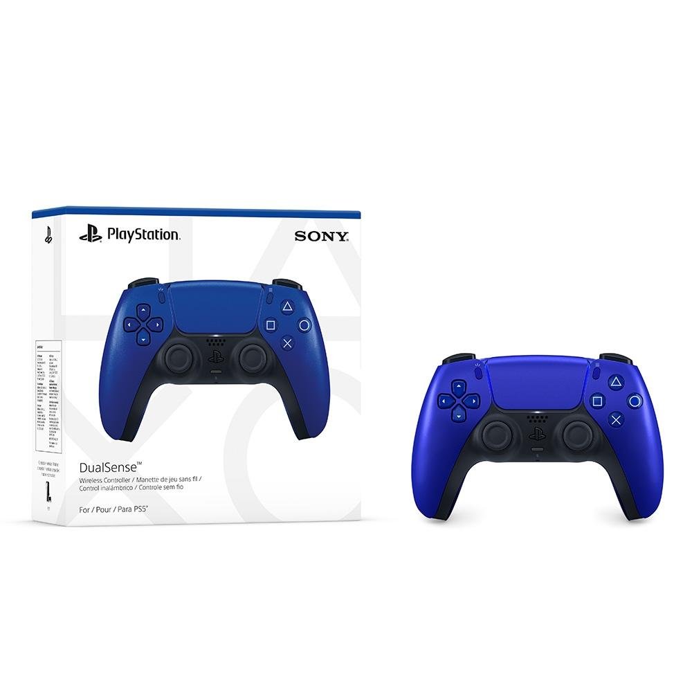 Controle Sony DualSense PS5, Sem Fio, Cobalt Blue - CFI-ZCT1W