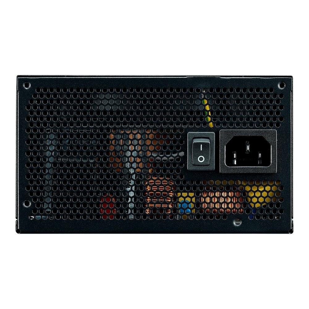 Fonte Cooler Master G500, 500W, 80 Plus Gold, PFC Ativo, com cabo, Preto - MPW-5001-ACAAG-BR Fonte Cooler Master G500, 500W, 80 Plus Gold, PFC Ativo, com cabo, Preto - MPW-5001-ACAAG-BR