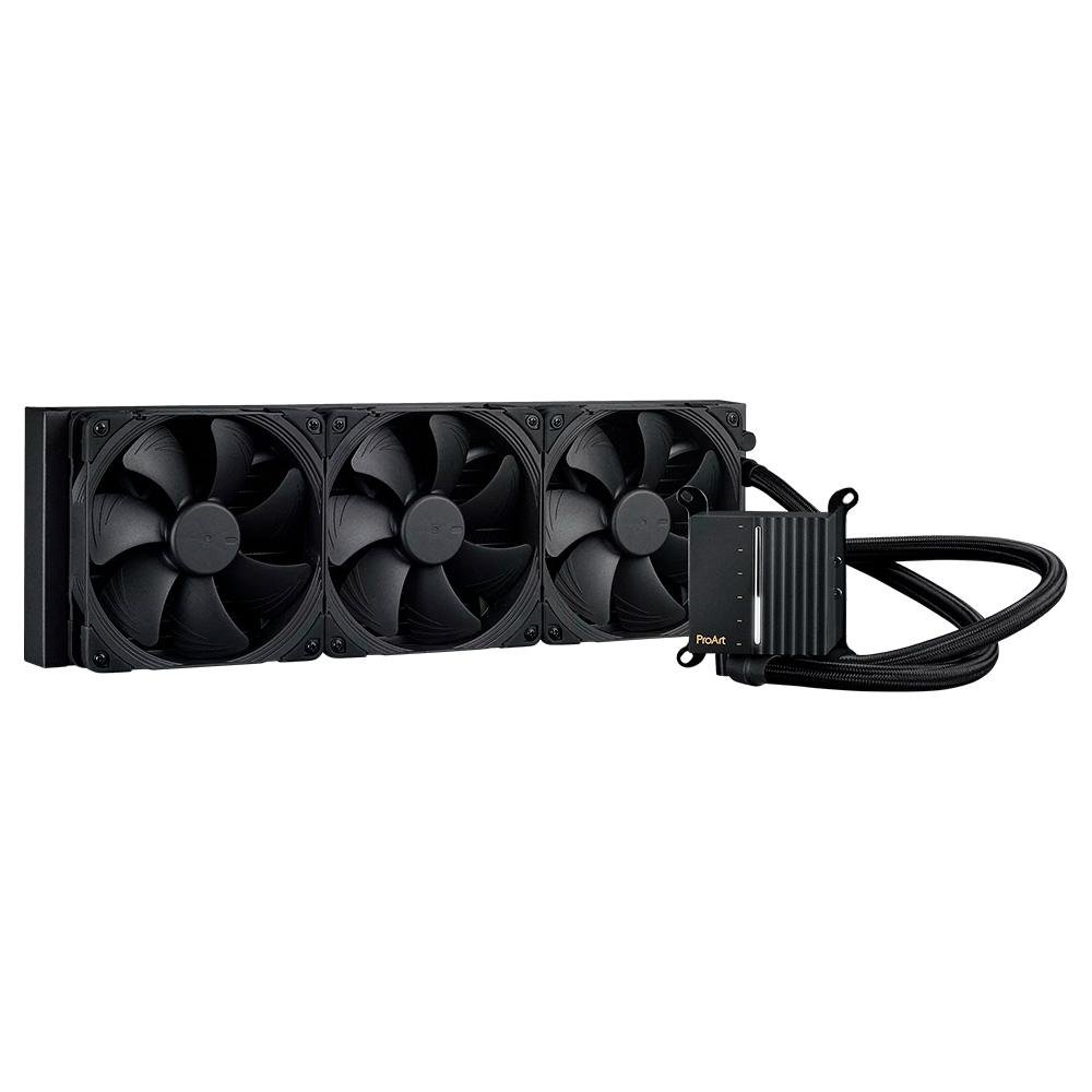 Water Cooler Asus ProArt LC 420, 420mm, AMD e Intel, Para PC, Preto - 90RC00N0-M0UAY0 Water Cooler Asus ProArt LC 420, 420mm, AMD e Intel, Para PC, Preto - 90RC00N0-M0UAY0