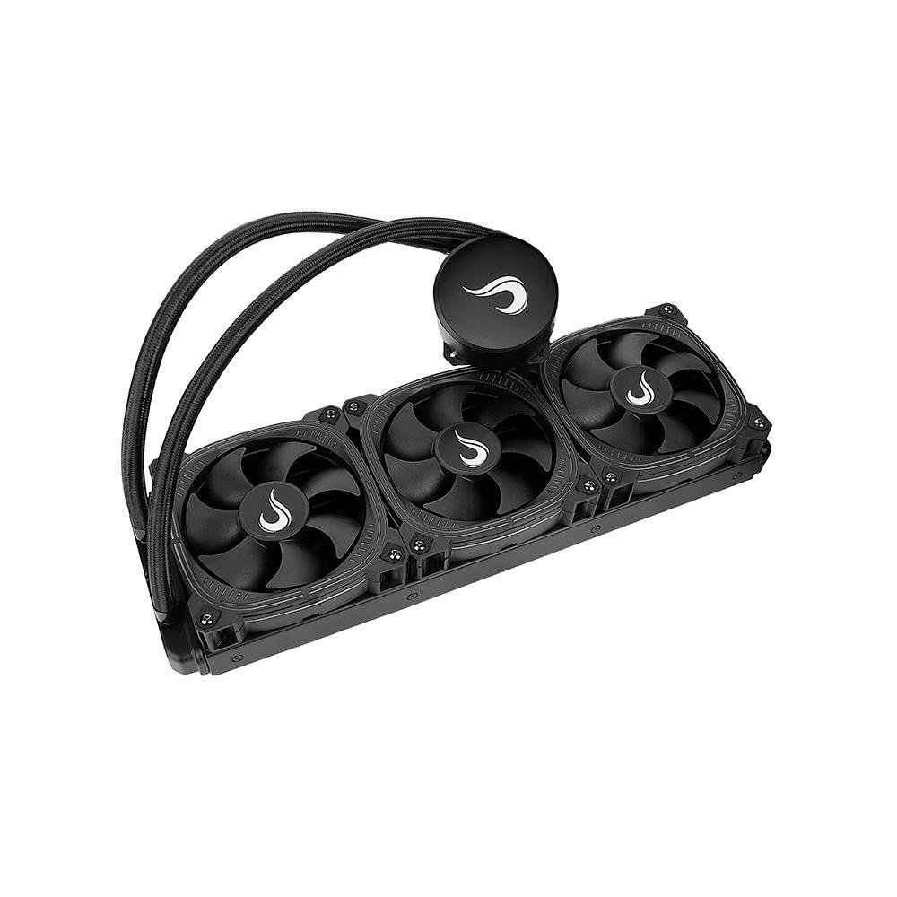 Water Cooler Gamer Rise Mode, 360mm, AMD/Intel, Preto - RM-WC-AB-360 Water Cooler Gamer Rise Mode, 360mm, AMD/Intel, Preto - RM-WC-AB-360