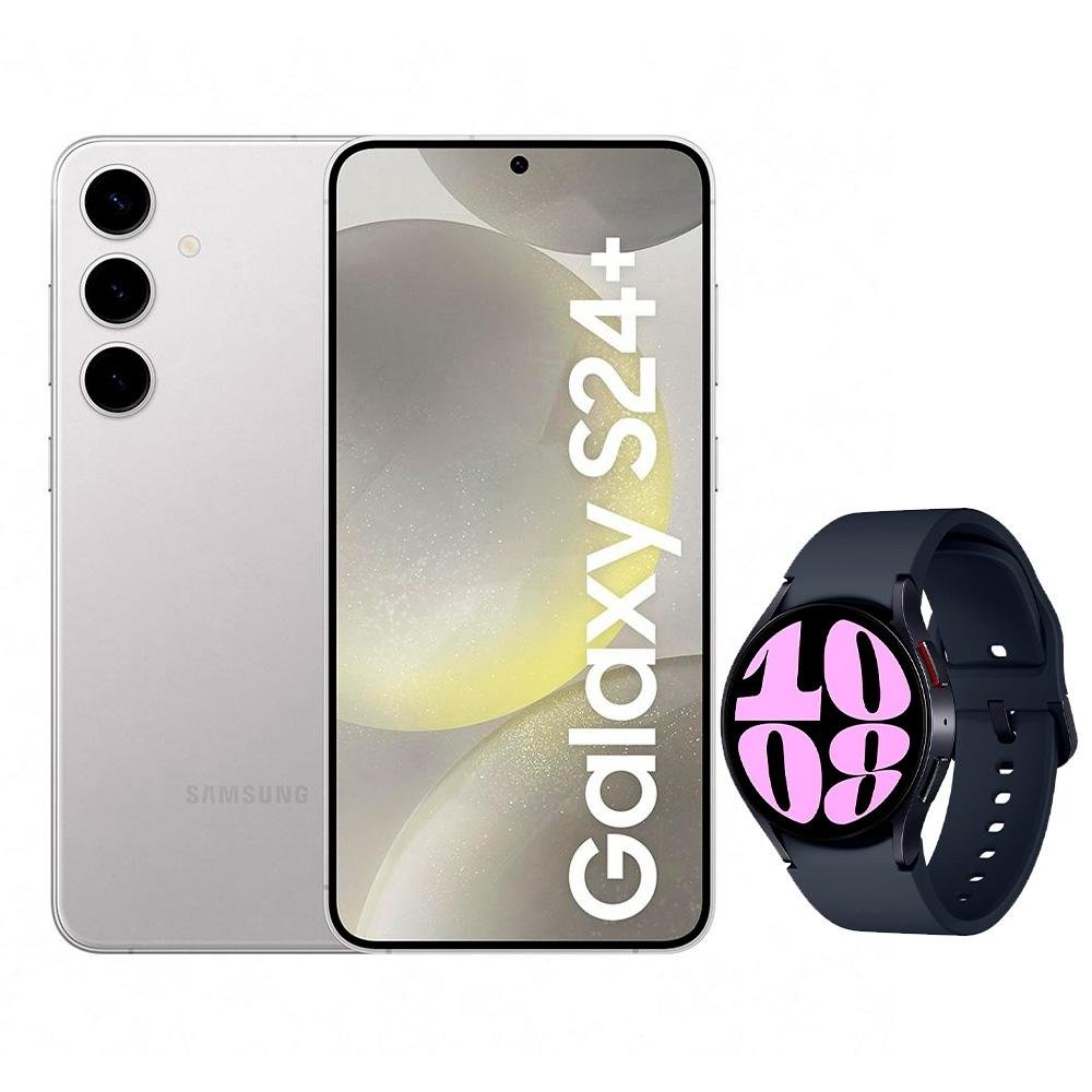 Kit Samsung Galaxy S24+ + Watch6 BT | KaBuM!