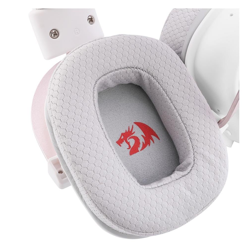 Headset Gamer Sem Fio Redragon Zeus Pro, 7.1, Driver 53mm, Bluetooth, Branco - H510W-PRO