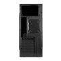 Gabinete Sharkoon VS3-V Preto e Prata com Cooler Azul