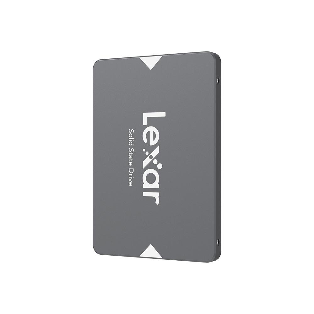 SSD Lexar NS100, 1TB, SATA III, 2.5", Leitura: 550MB/s, Cinza - LNS100-1TRBNA SSD Lexar NS100, 1TB, SATA III, 2.5", Leitura: 550MB/s, Cinza - LNS100-1TRBNA