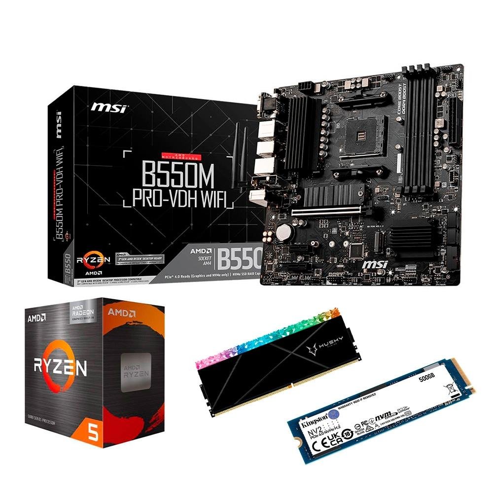 Kit Upgrade AMD Ryzen 5 5600GT | KaBuM!