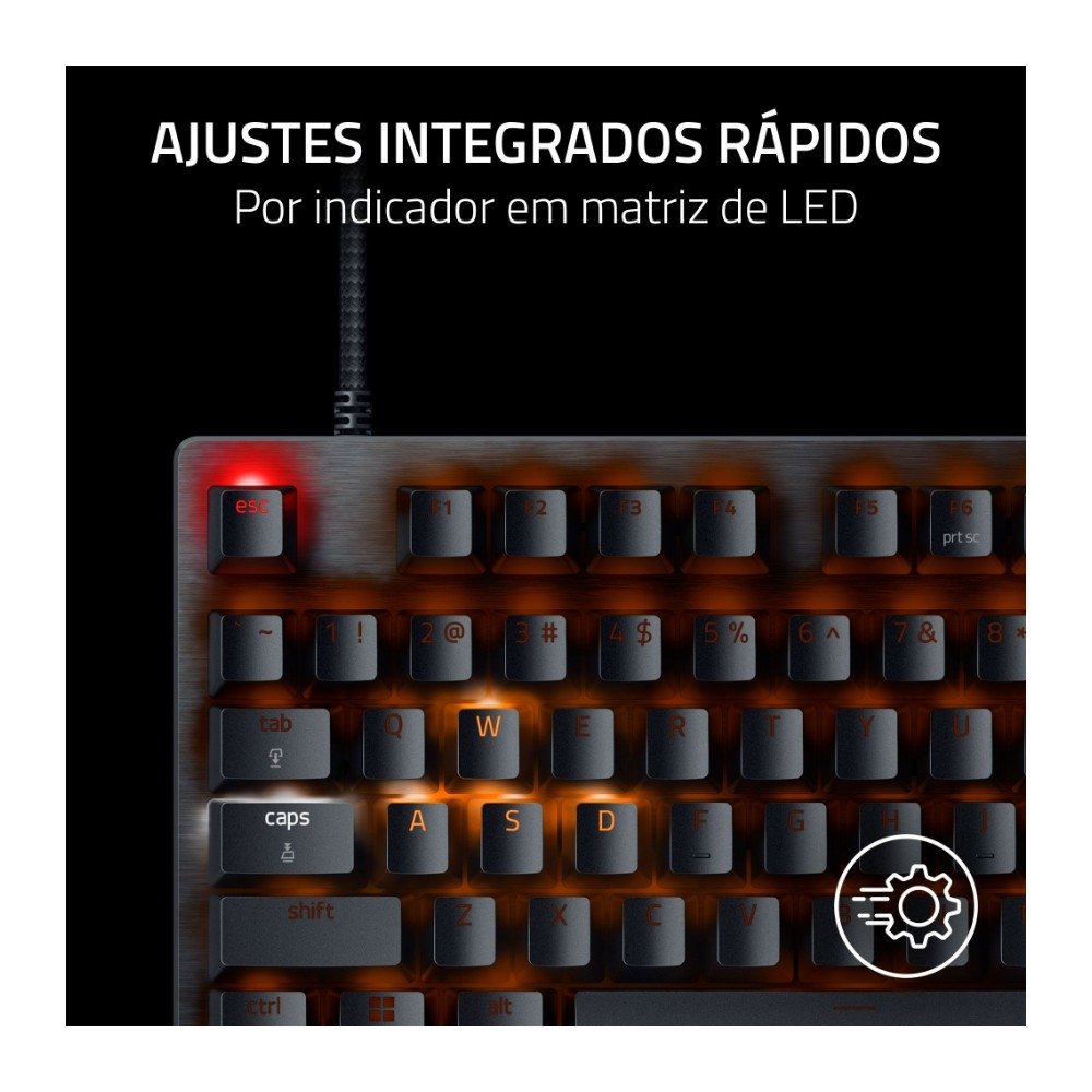 Teclado Razer Huntsman V3 Pro TKL | KaBuM!