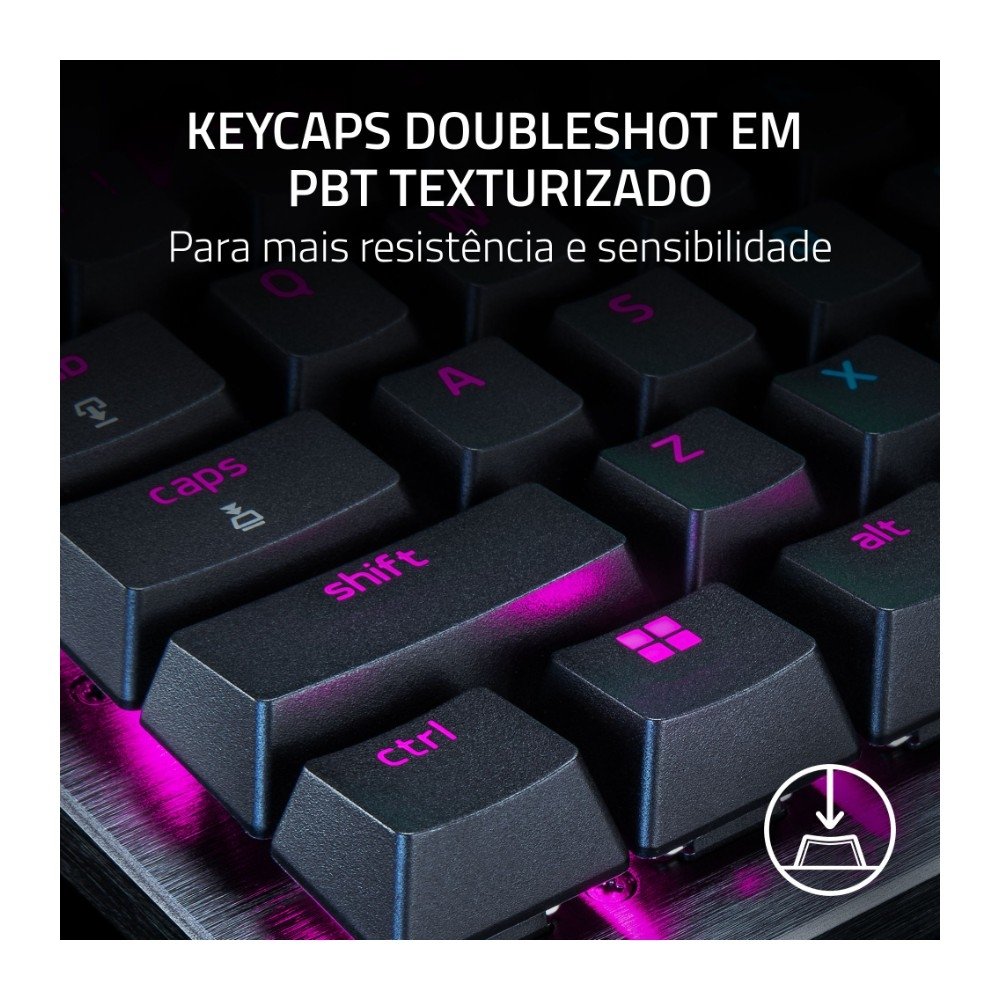 Teclado Razer Huntsman V3 Pro TKL | KaBuM!