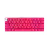 Teclado Sem Fio Mecânico Gamer Logitech G PRO X 60 Lightspeed, RGB, Bluetooth, Compatível com Windows, Rosa Magenta - 920-011940