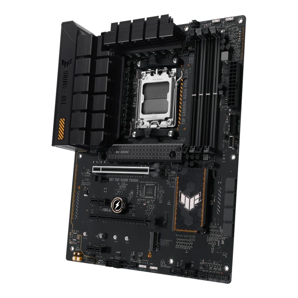 Placa Mãe ASUS TUF Gaming A620-PRO, AMD AM5, ATX, DDR5, Wi-Fi - 90MB1FR0-M0EAY0