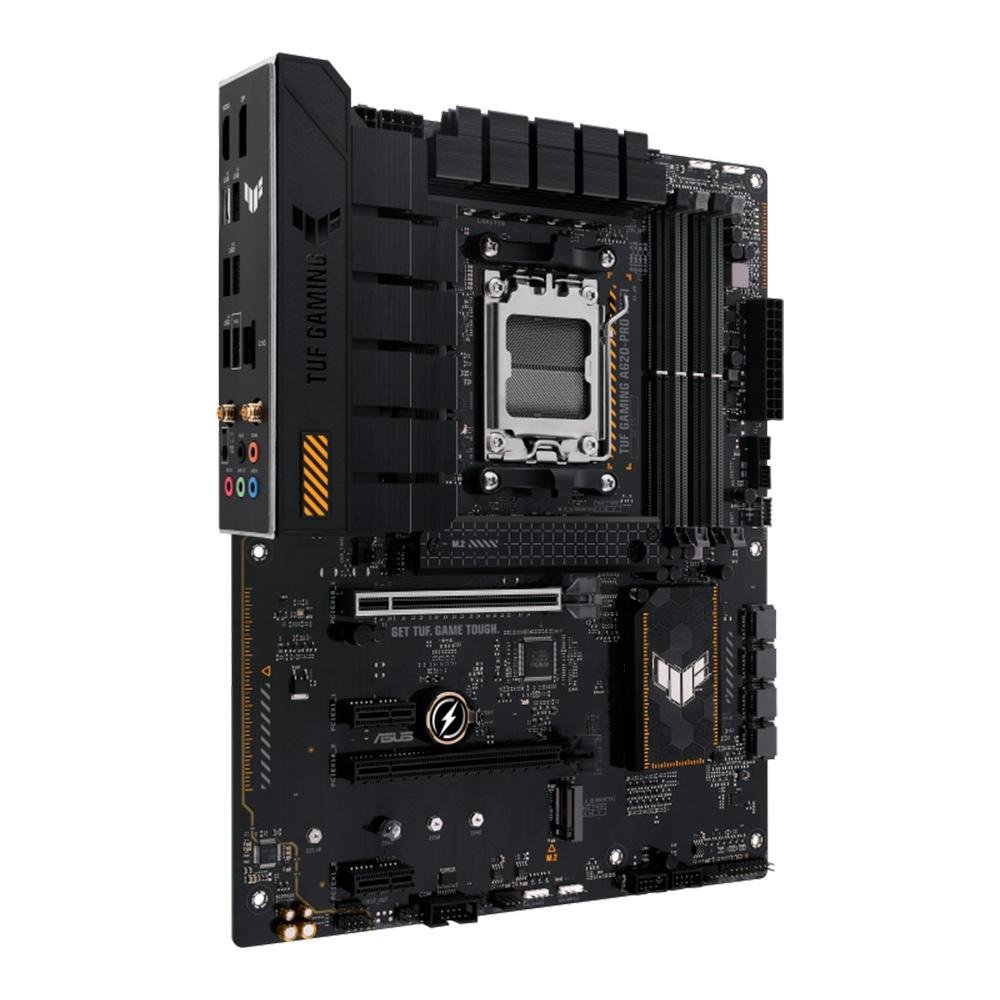 Placa Mãe ASUS TUF Gaming A620-PRO, AMD AM5, ATX, DDR5, Wi-Fi - 90MB1FR0-M0EAY0