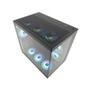 Gabinete Gamer Husky Dome 900, Mid Tower, Iluminação ARGB, ATX, Lateral e Frontal em Vidro, 10x Cooler Fan ARGB, Preto - HGN900PT