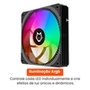 Ventoinha Husky Arctic Breeze, 120mm, Iluminação ARGB, Preto - HCF300PT
