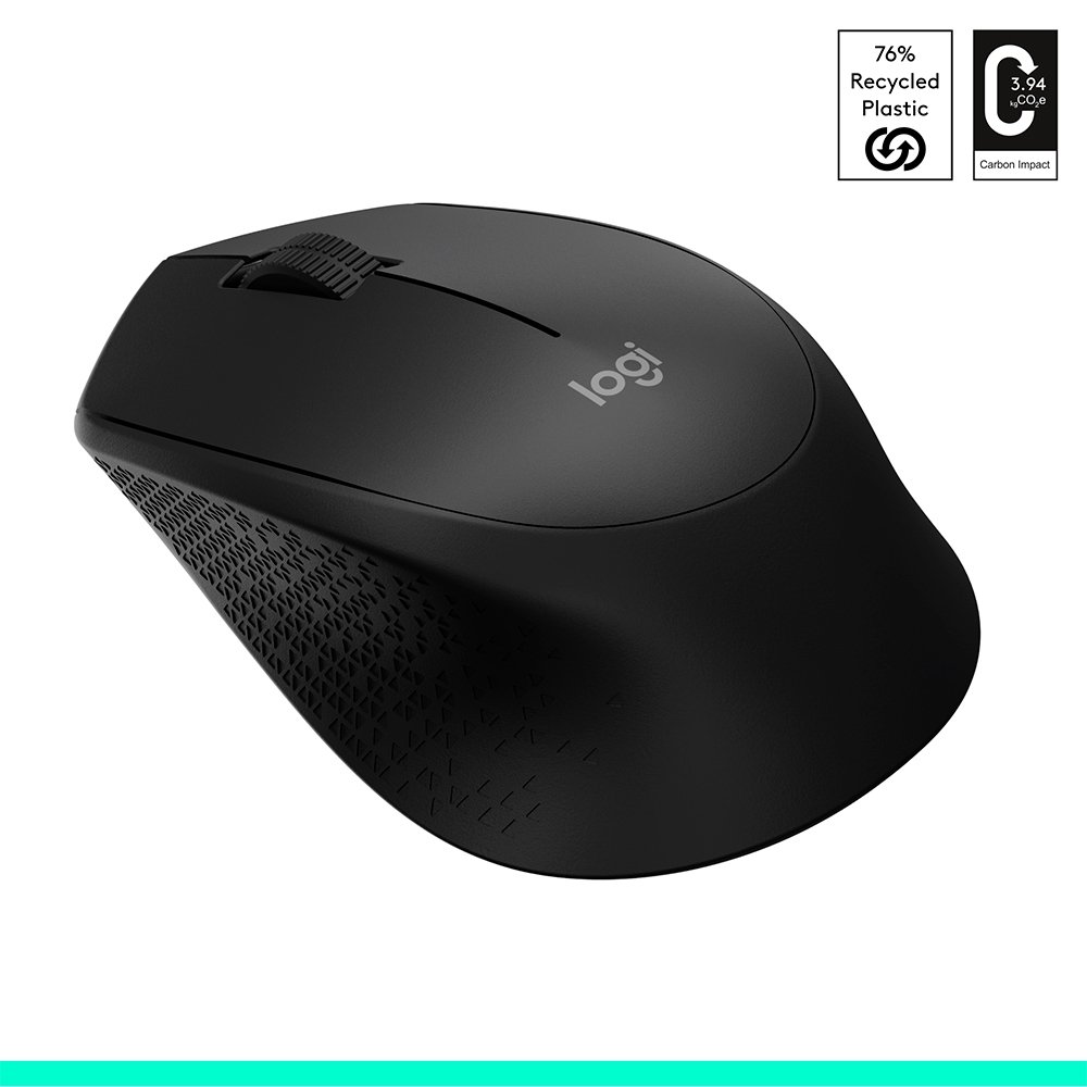 Mouse sem fio Logitech M280 com Conexão USB e Pilha Inclusa, Preto - 910-004284