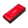 SSD Externo Kingston XS1000, 1TB, USB 3.2 Gen 2x2, Portátil, Leitura: 1050 MB/s, Gravação: 1000 MB/s, Vermelho - SXS1000R/1000G