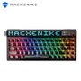 Teclado Mecânico Gamer Machenike KT68-B68W Pro, 65%, Switch Gateron North Pole Linear, Tri-Mode, com Tela LED, RGB, Preto - KT68 PRO RGB BK
