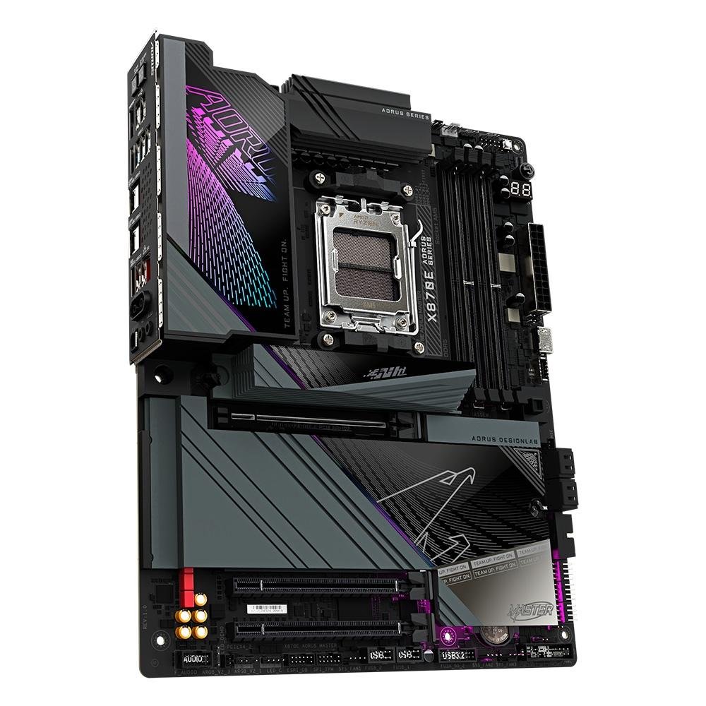 Placa Mãe Gigabyte X870E Aorus Master | KaBuM!