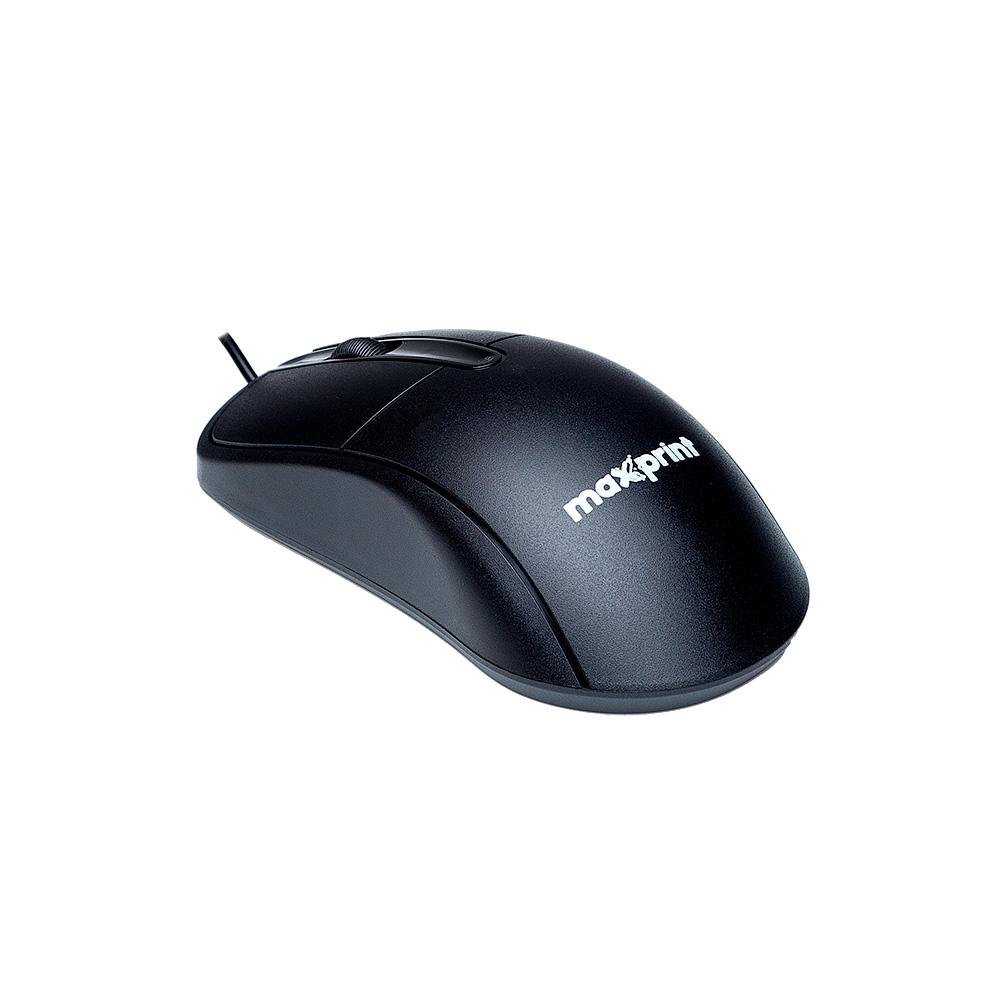 Mouse Maxprint OfficeEasy, Com Fio, USB 2.0, 1200 DPI - 60000154