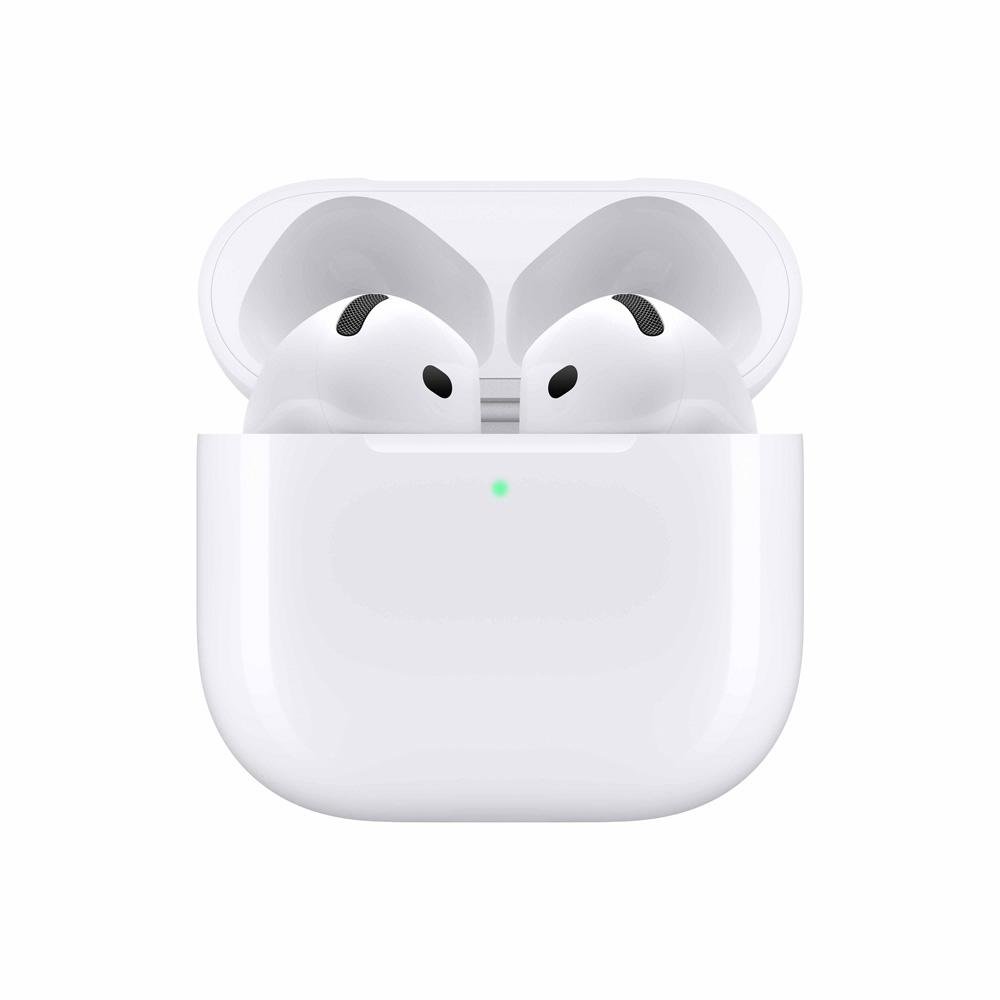 AirPods 4 Apple com Cancelamento Ativo de Ruído, Estojo de Recarga USB-C, Branco - MXP93BZ/A