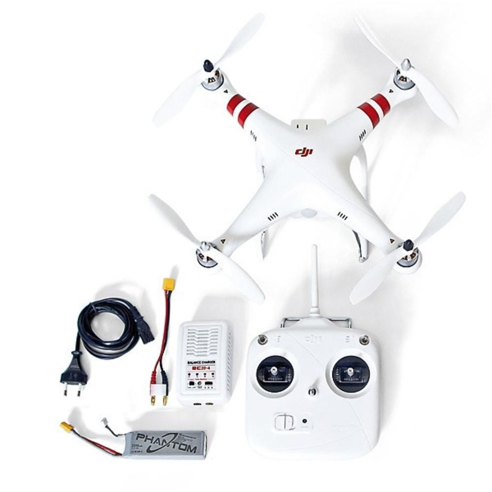 Drone Dji Phantom V1 Gps Quadricóptero com suporte para Gopro