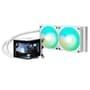 Water cooler Tryx Panorama AIO, ARGB, 240mm, Branco - L-P240A-AS2M-G0W