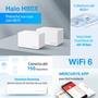 Roteador Mesh Wi-fi 6 Gigabit Tp-link, Dual-Band AX3000, Branco - Halo H80X