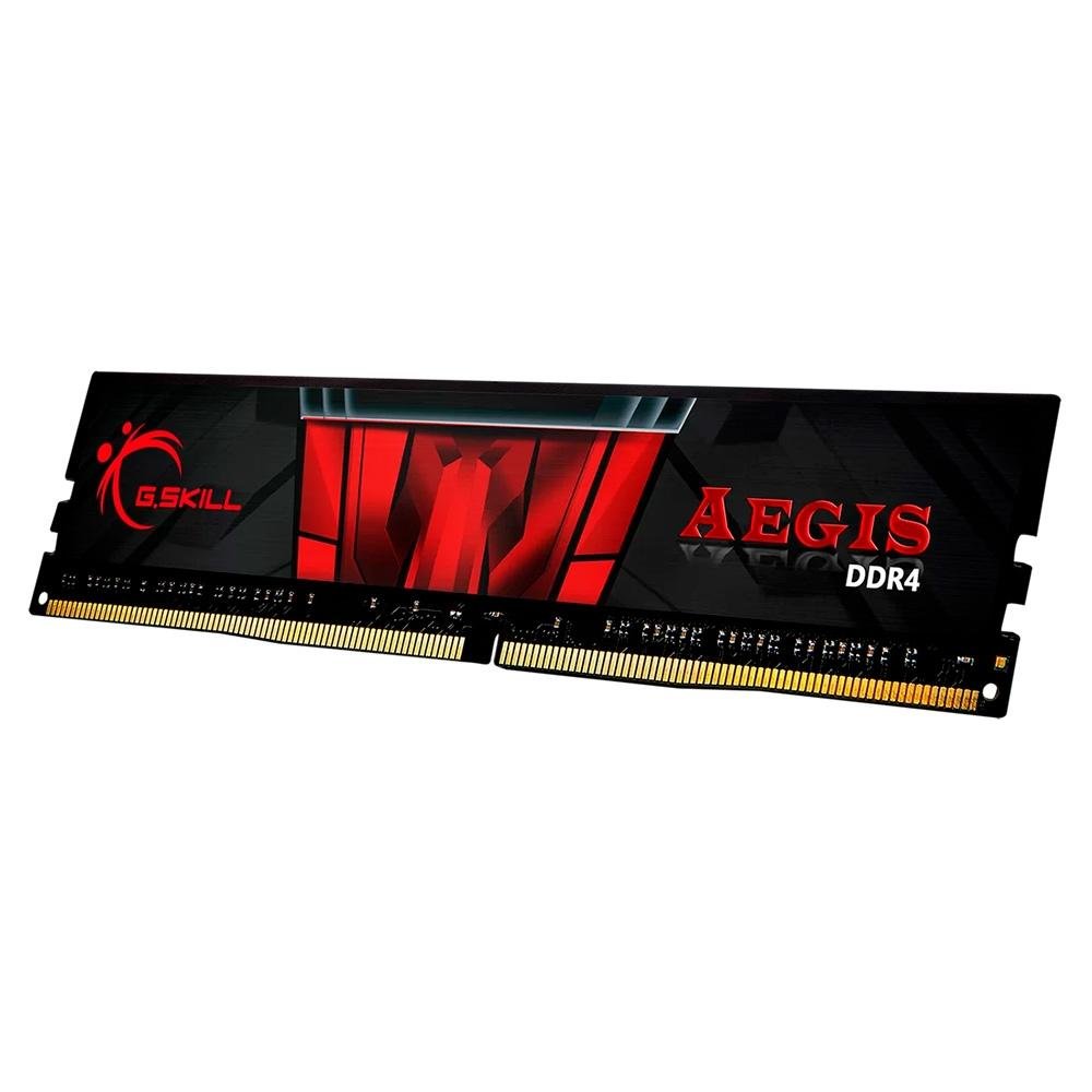 Memória RAM G.Skill Aegis 16GB, DDR4, 2133MHz, CL15, Preto - F4-2133C15S-16GIS Memória RAM G.Skill Aegis 16GB, DDR4, 2133MHz, CL15, Preto - F4-2133C15S-16GIS
