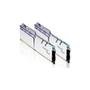 Memória RAM G.Skill Trident Z Royal Series RGB 32GB (2x16GB), DDR4, 3200MHz, CL16, Intel XMP, Branco - F4-3200C16D-32GTRS