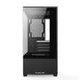 Gabinete Gamer Bluecase BG-055 HIT PRO, Mid tower, Micro ATX e Mini ITX, 3XFAN Rainbow, Frente e lateral em vidro, Preto - BG-055BBX