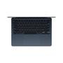 MacBook Air Apple 13", M3, CPU 8 Núcleos, GPU 8 Núcleos, Neural Engine 16 Núcleos, 16GB RAM, SSD 256GB, Meia-noite - MC8K4BZ/A