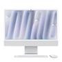 iMac Apple Tela Retina 24" 4.5K, Chip M4, CPU 10 Núcelos, GPU 10 Núcleos, Neural Engine de 16 Núcleos, 24GB RAM, 512GB SSD, Prata - MCR24BZ/A
