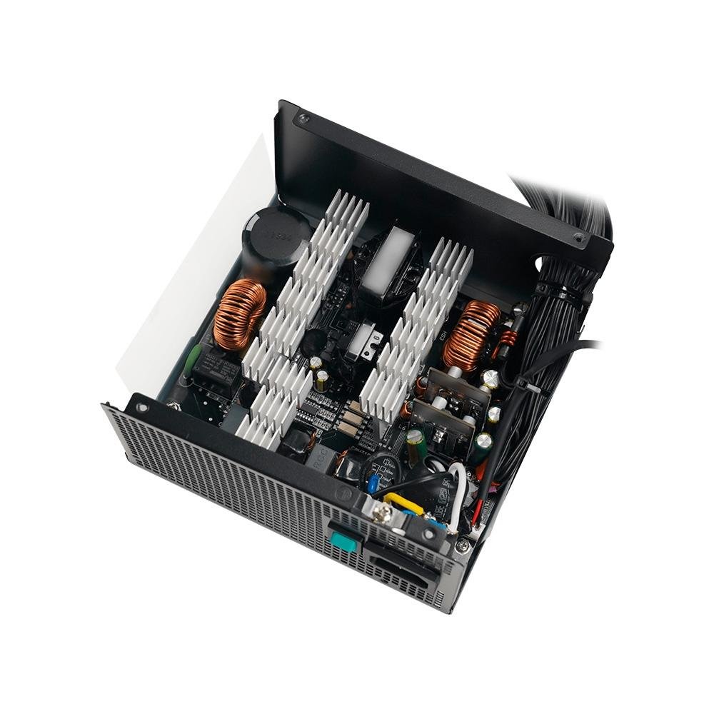 Fonte Gamer Deepcool Pl550D Wo V2, 550W, 80 Plus Bronze, Sem Cabo, Preto - R-PL550D-FC0B-WO-V2