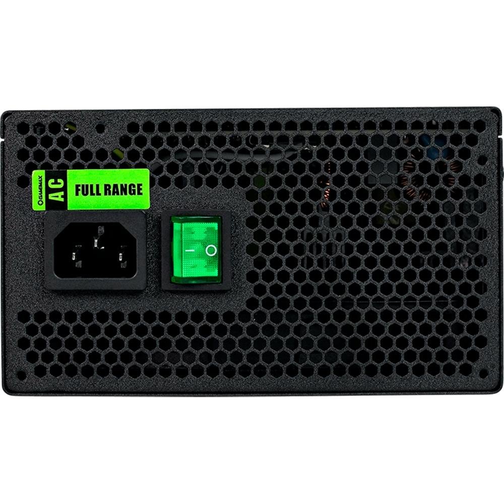 Fonte Gamemax, 1050W, 80 Plus Silver, Semi Modular, PFC Ativo, Com Cabo, Preto - GMX GM1050 Fonte Gamemax, 1050W, 80 Plus Silver, Semi Modular, PFC Ativo, Com Cabo, Preto - GMX GM1050