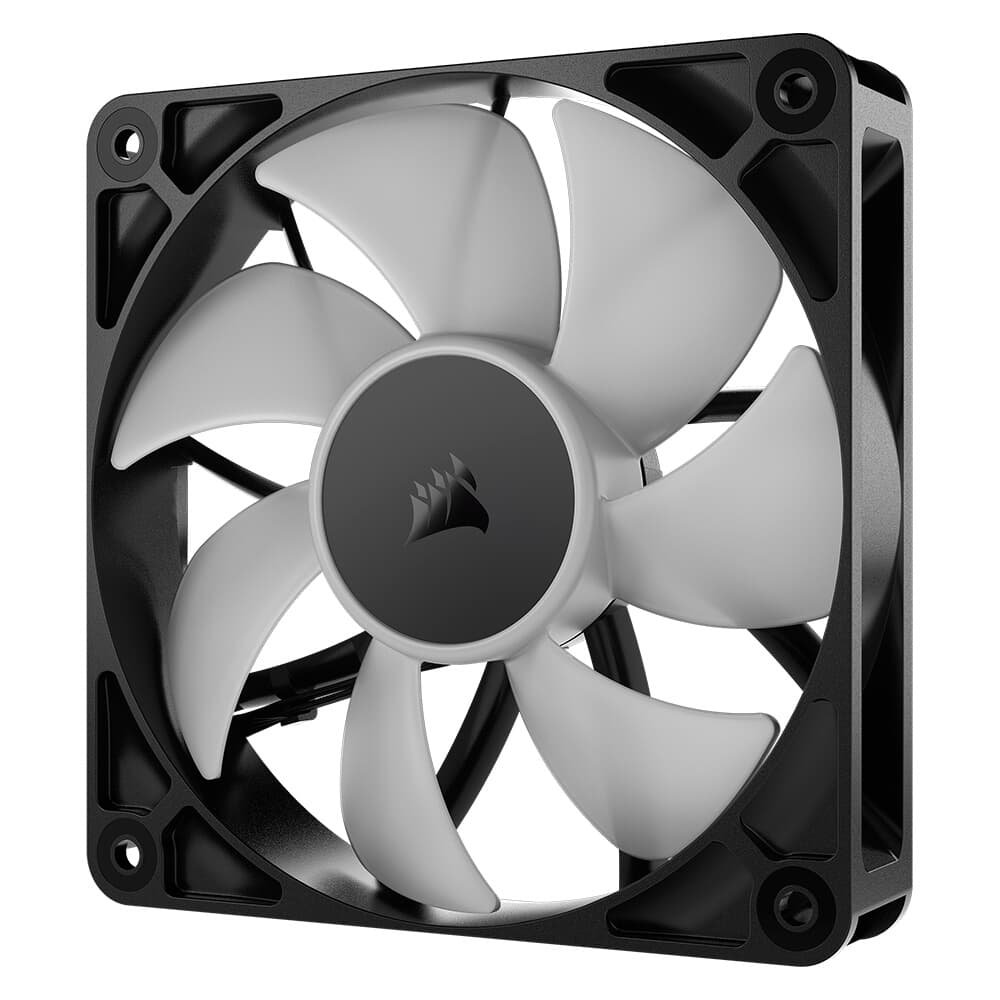 Ventoinha Corsair RS120 ARGB, 120mm, PWM, Preto - CO-9050180-WW Ventoinha Corsair RS120 ARGB, 120mm, PWM, Preto - CO-9050180-WW