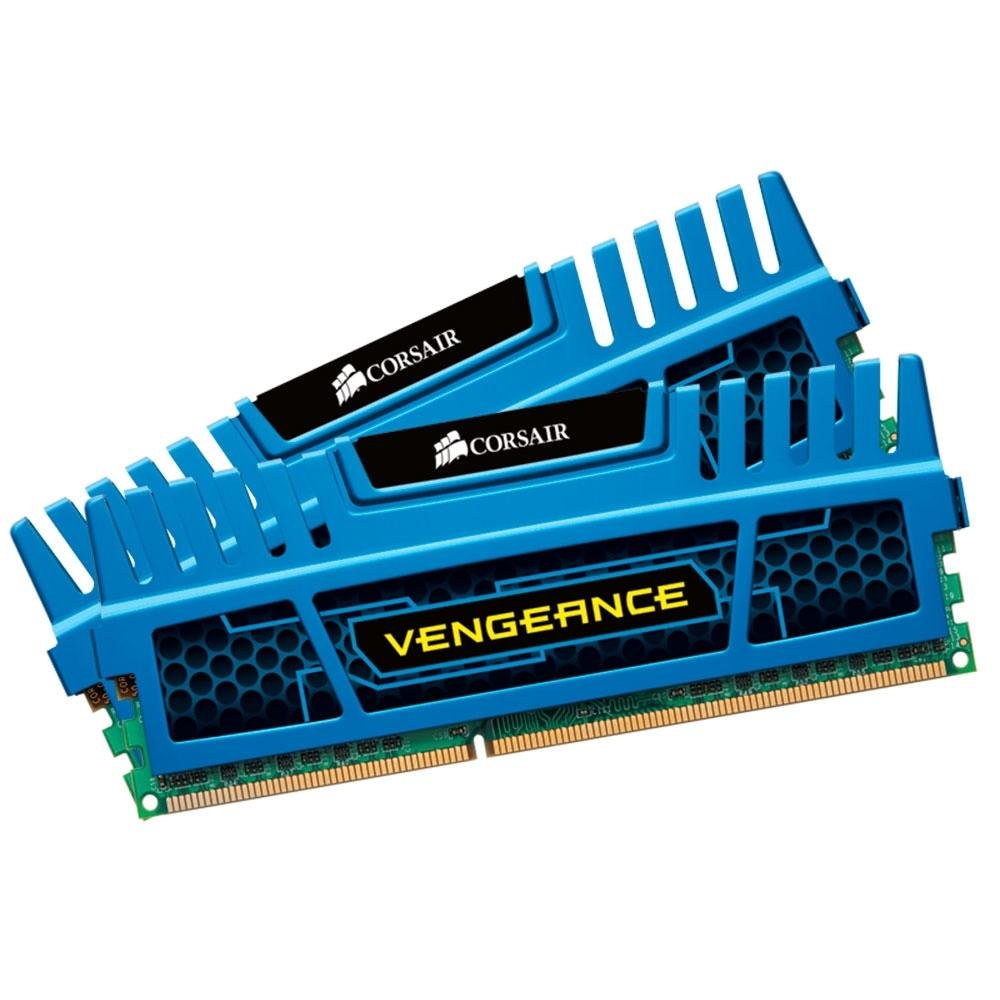 Memória Corsair Vengeance 16GB (2x8GB), 1600Mhz, DDR3, CL10, Preto