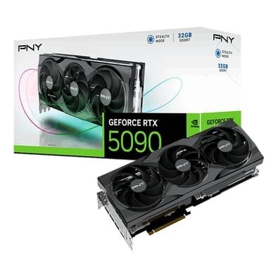 PNY GeForce RTX 5090 ファン と PCB Placa de Vídeo PNY RTX 5090 | KaBuM!