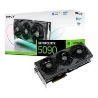 Placa de Vídeo PNY RTX 5090 NVIDIA GeForce 32GB GDDR7 G-Sync Ray Tracing DLSS 4 HDR Triple Fan - VCG509032TFXPB1