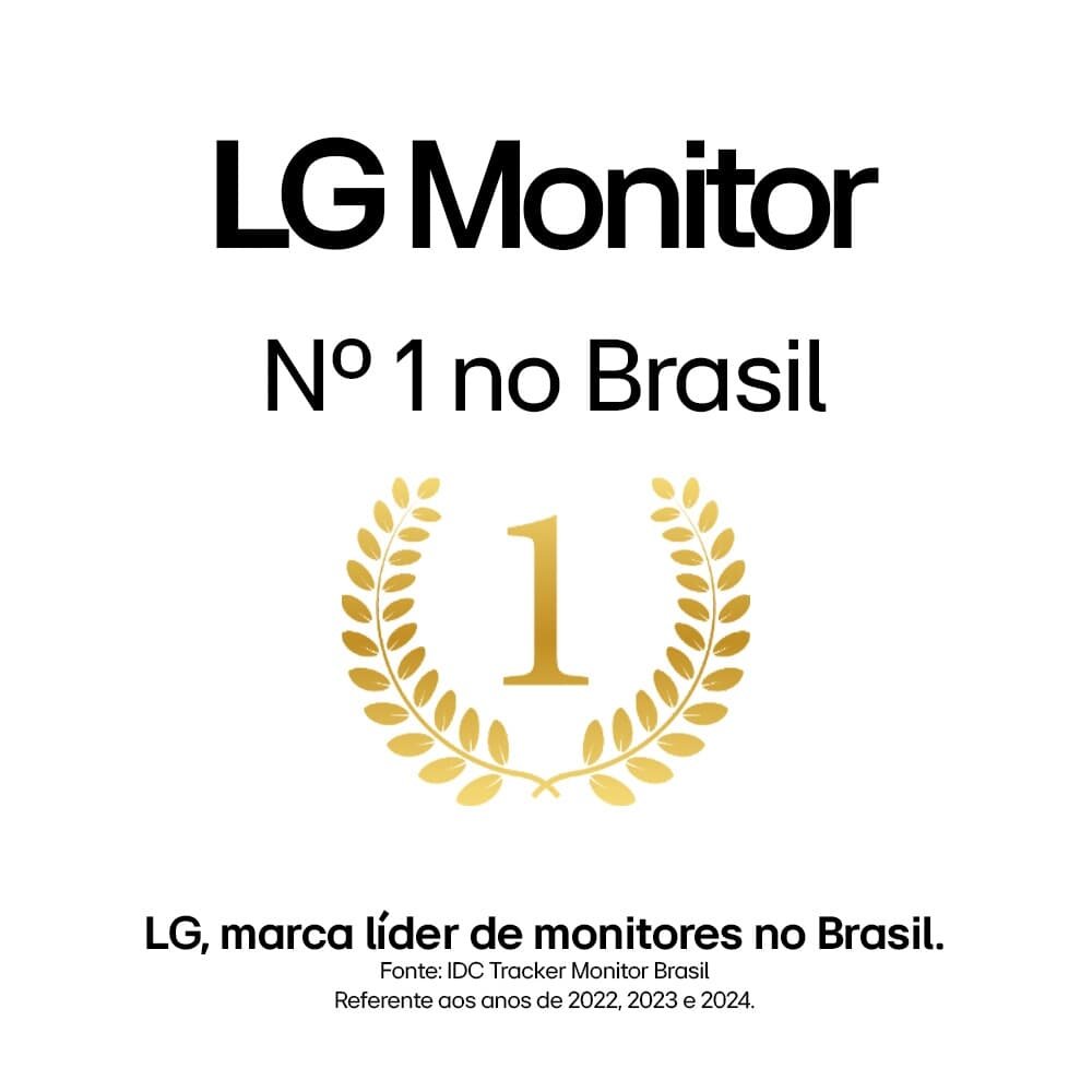 Monitor Gamer LG UltraGear OLED 32", 4K, 480Hz, 0.03ms, FreeSync Premium Pro, G-Sync, HDR400, Som Integrado - 32GS95UV