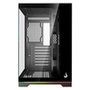Gabinete Gamer Rise Mode Galaxy Glass Standard V2, LED ARGB, Mid Tower, Lateral em Vidro, Sem Fans, Preto - RM-GA-GGST2L-FB