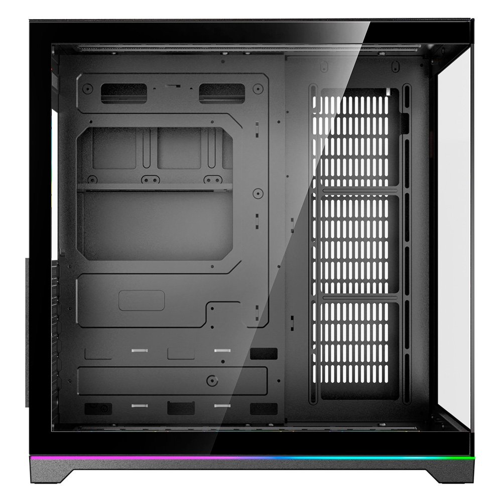 Gabinete Gamer Rise Mode Galaxy Glass Standard V2, LED ARGB, Mid Tower, Lateral em Vidro, Sem Fans, Preto - RM-GA-GGST2L-FB Gabinete Gamer Rise Mode Galaxy Glass Standard V2, LED ARGB, Mid Tower, Lateral em Vidro, Sem Fans, Preto - RM-GA-GGST2L-FB