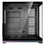 Gabinete Gamer Rise Mode Galaxy Glass Standard V2, LED ARGB, Mid Tower, Lateral em Vidro, Sem Fans, Preto - RM-GA-GGST2L-FB