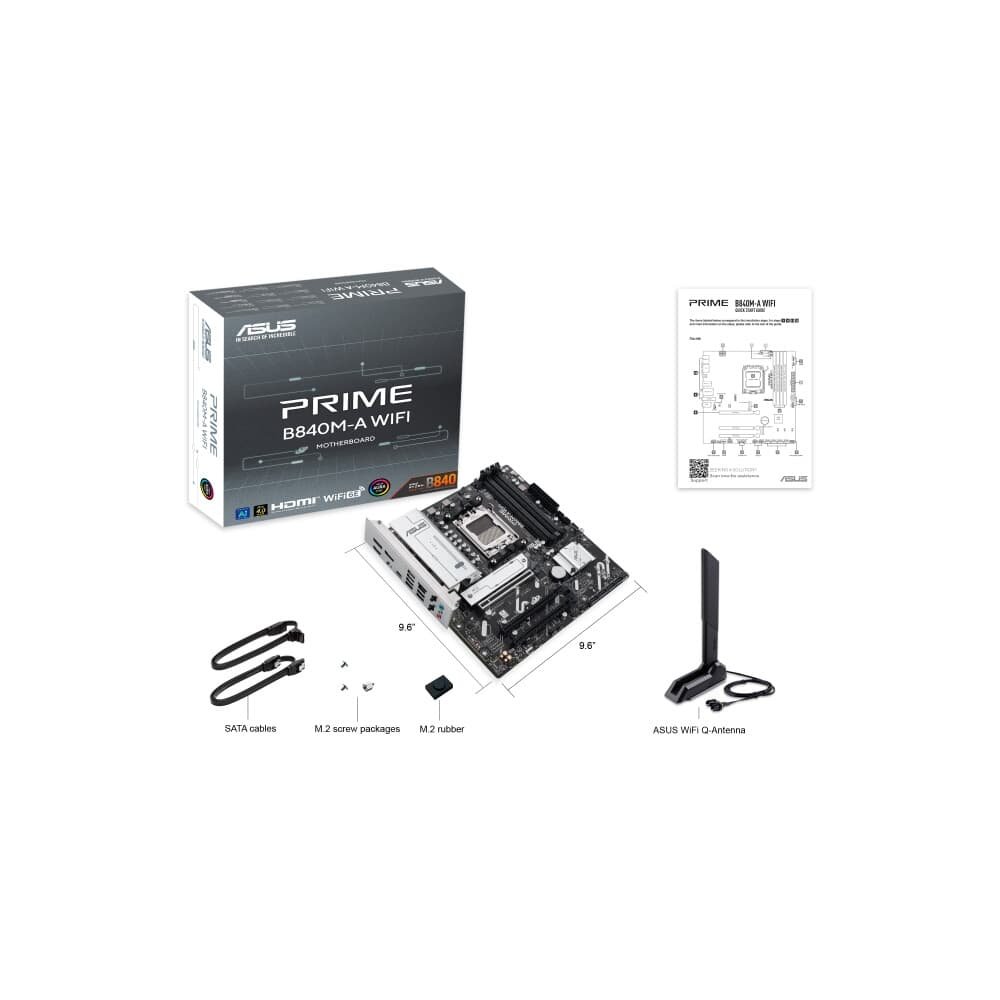 Placa-Mãe ASUS PRIME B840M-A WIFI | KaBuM!