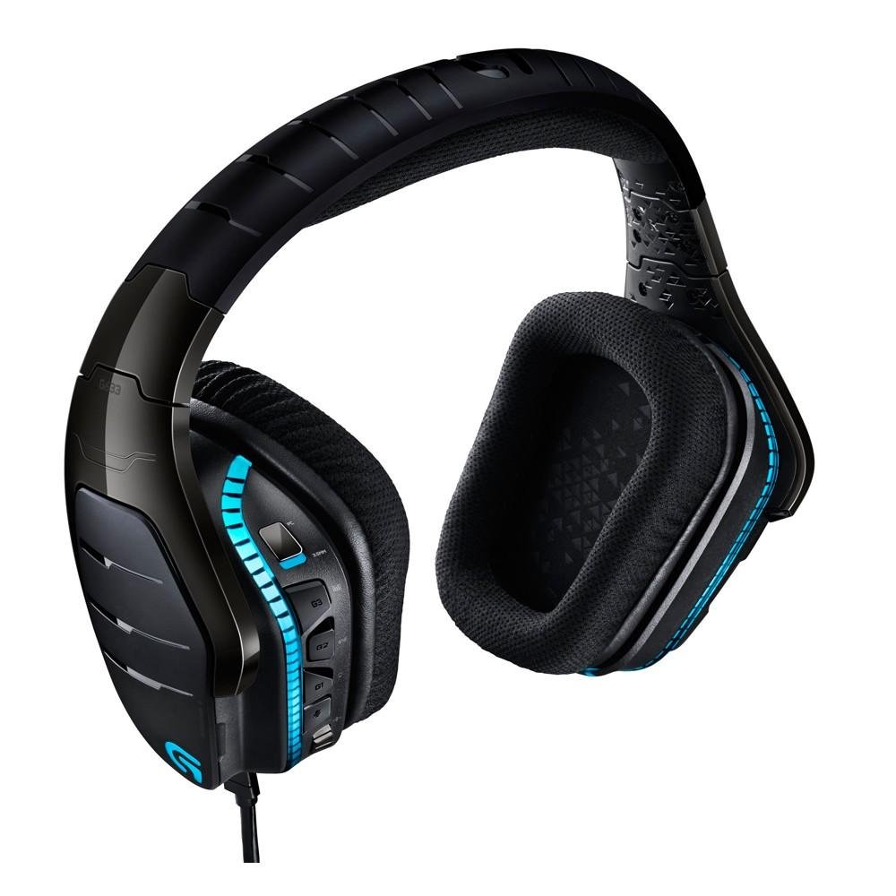Headset Gamer Logitech G633 Artemis Spectrum RGB Lightsync 7.1 Dolby Surround Drivers Pro-G - 981-000586 Headset Gamer Logitech G633 Artemis Spectrum RGB Lightsync 7.1 Dolby Surround Drivers Pro-G - 981-000586