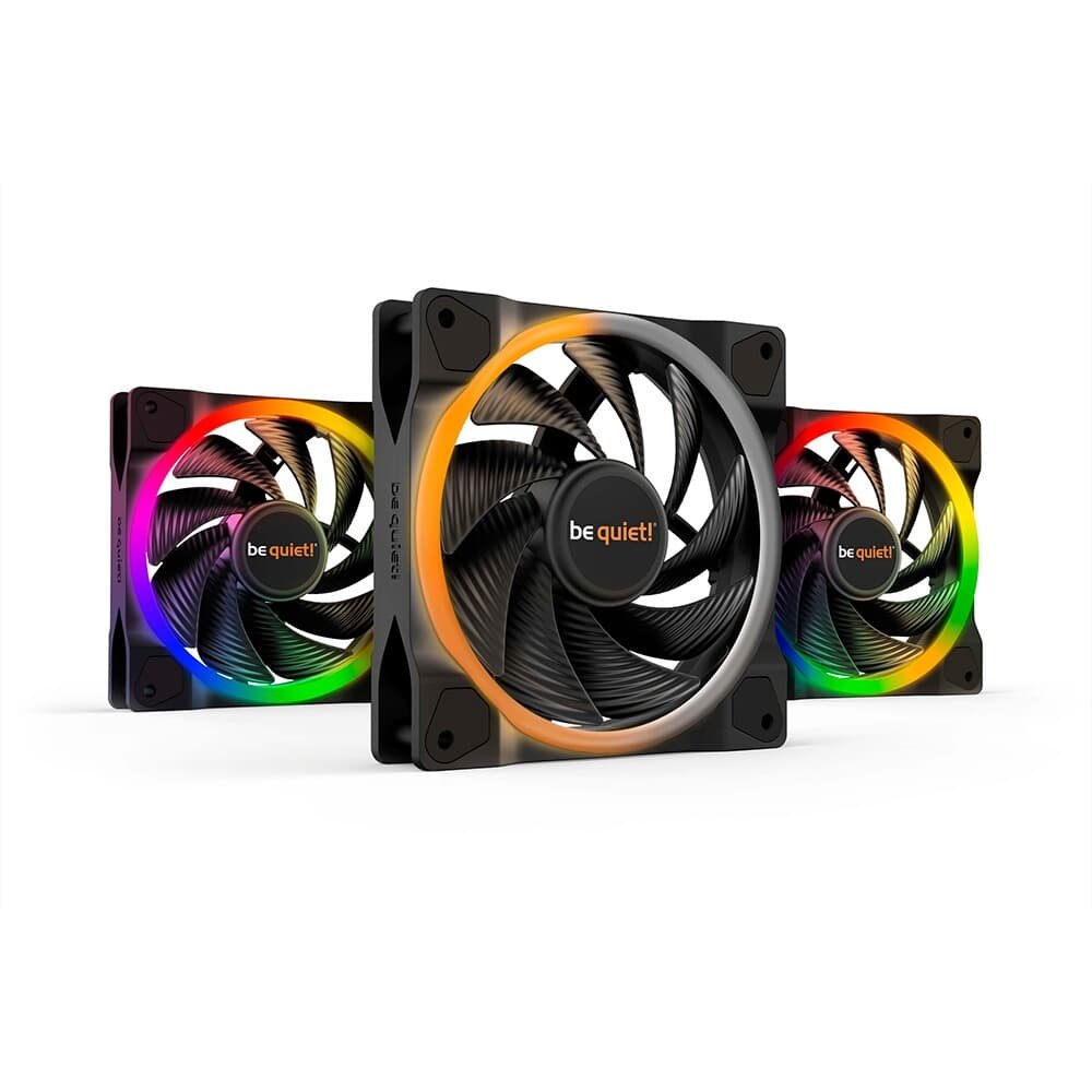 be quiet! LIGHT WINGS 120mm PWMファン 6個セット Light Wings 120mm PWM HS | KaBuM!