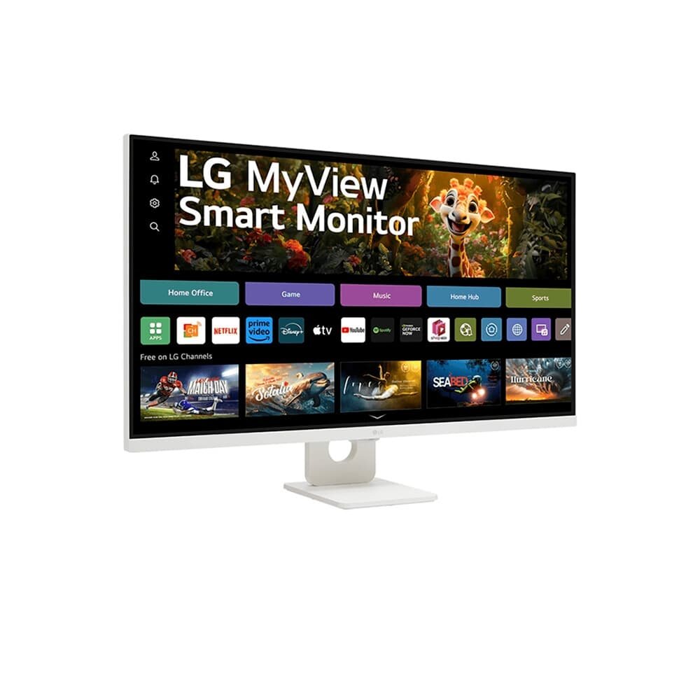 Monitor LG MyView Smart 32SR73U-W 4K| KaBuM!