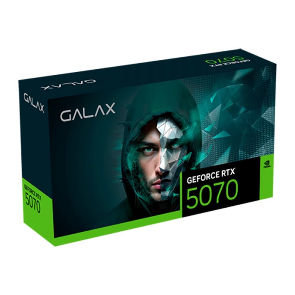 Placa de Vídeo GALAX RTX 5070 1-Click OC | KaBuM!